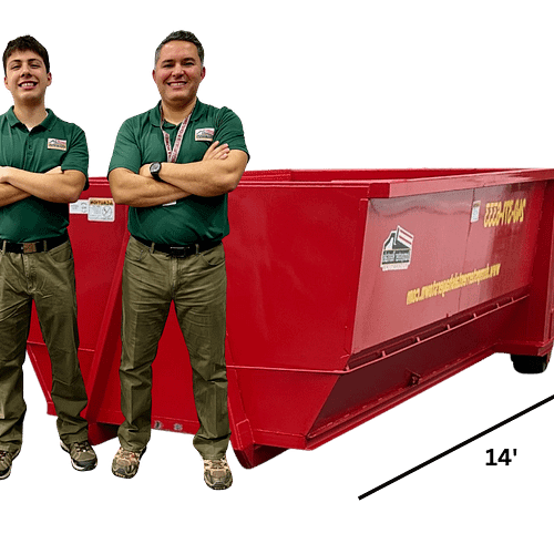 15 Yard Dumpster and Two Helpers 15 Yard Dumpster and Two Helpers